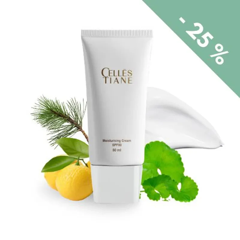 CELLES TIANE Feuchtigkeitscreme SPF50 | Gesichtspflege Sonnencreme 50ml