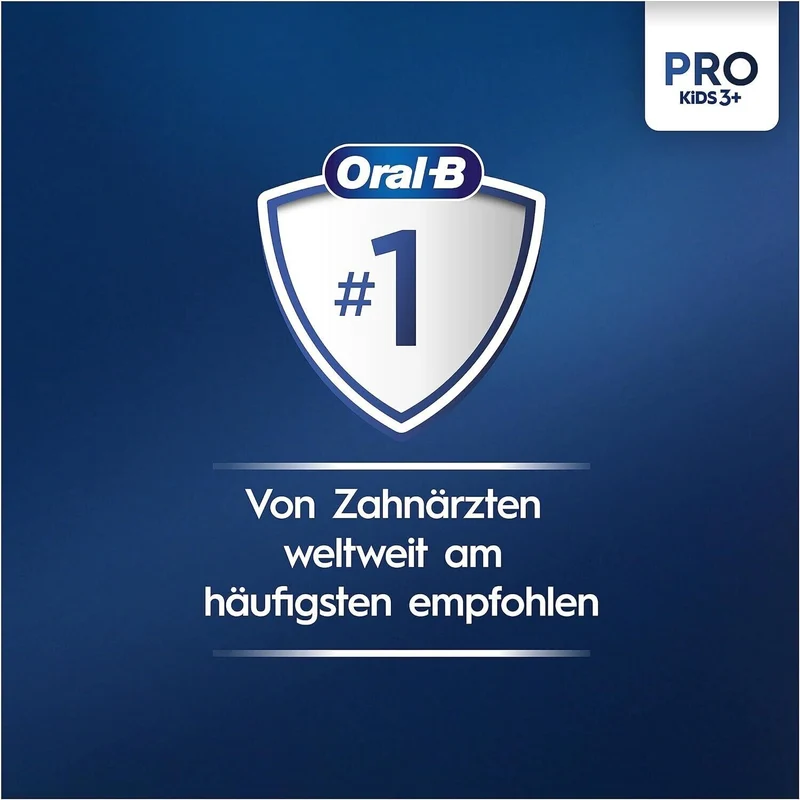 Oral-B Pro Kids Spiderman Elektrische Zahnbürste für Kinder ab 3 Jahren mit Sensitiv+ Modus & extra weichen Borsten