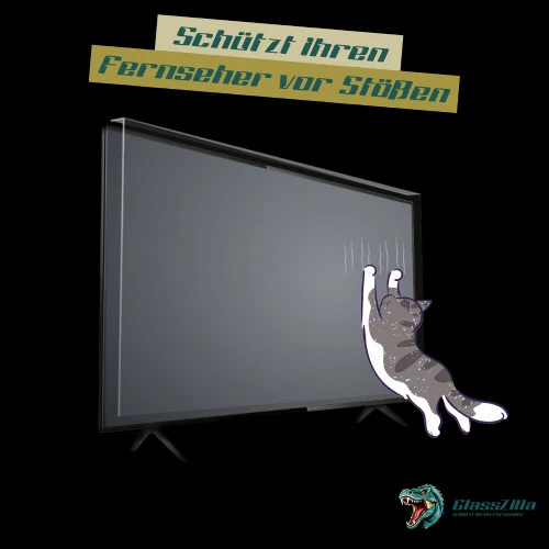 GlassZilla 77 Zoll Fernseher Schutz/TV Bildschirmschutz /Displayschutz 3mm Acryl