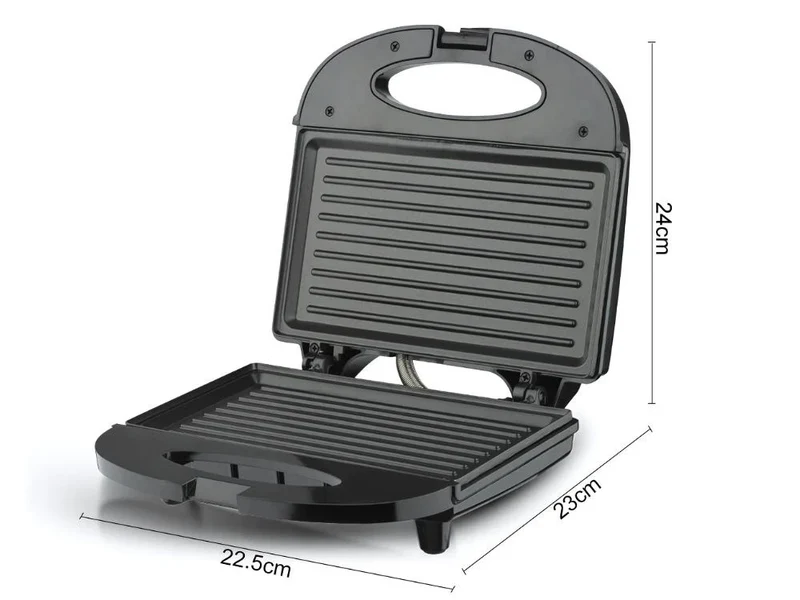 Elektrischer Kontaktgrill Doppelplatte Toaster Küchen-Grill Sandwich Steak Maker
