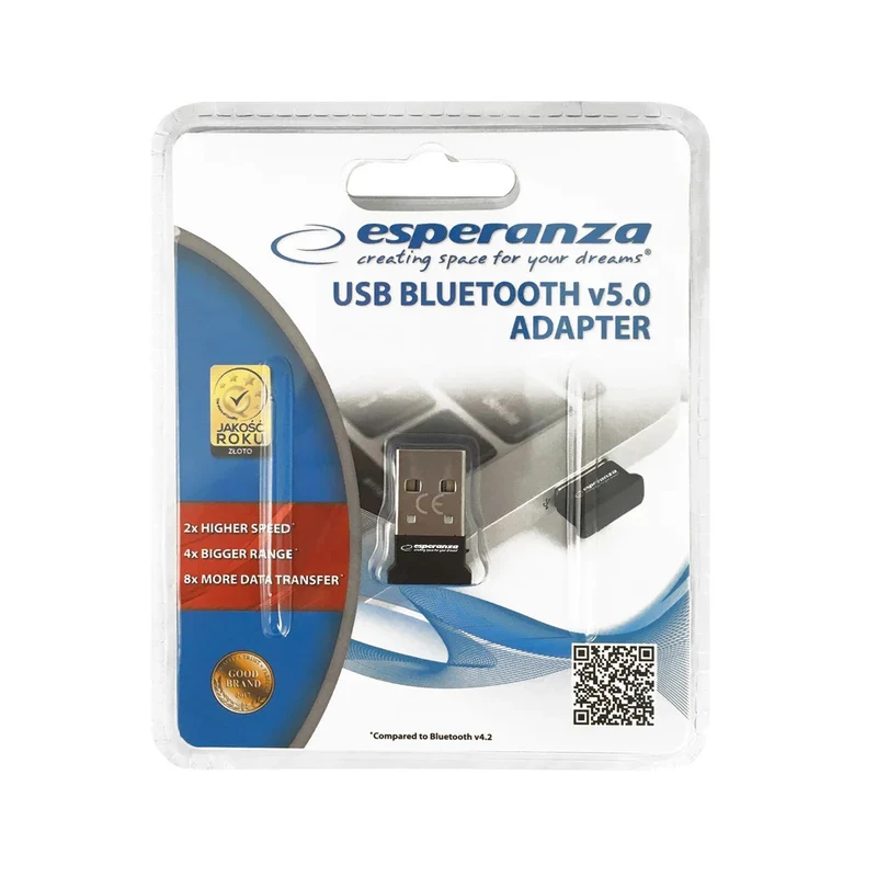 Bluetooth 5.0 USB Adapter Dongle Empfänger Sender PC Laptop Maus Tastatur