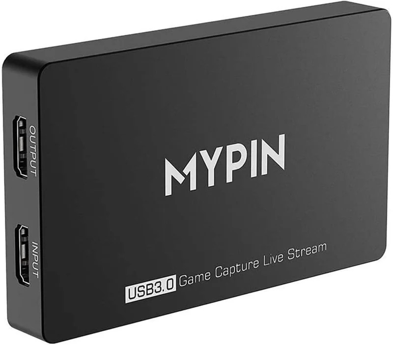 HD Game Capture Karte 4K 60fps HDR – USB 3.0 Videoaufnahme & Live Streaming Gerät | Kompatibel mit PS3, PS4, Xbox One, 360, Wii U & PC