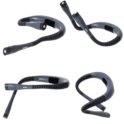 LED Halslampe Leselampe USB C wiederaufladbar flexibel 3 Lichtmodi