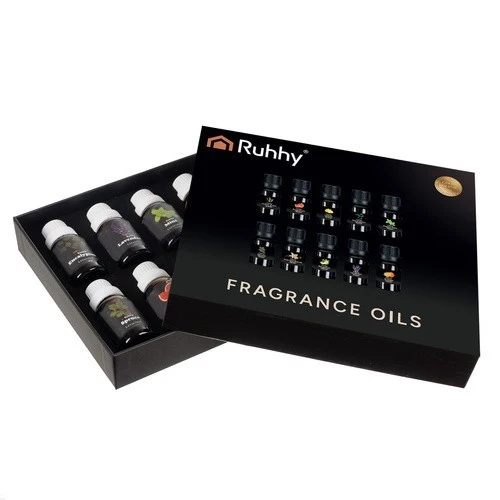 RUHHY Duftöl Set 10x15ml – Duftöle für Diffusor, Luftbefeuchter und Aromabrenner