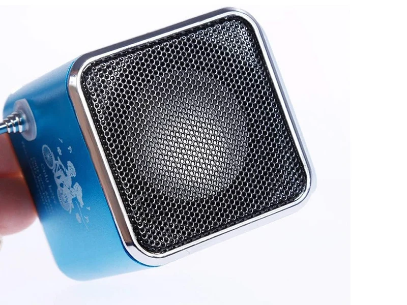 Mini Bluetooth Lautsprecher tragbar mit FM Radio USB AUX microSD
