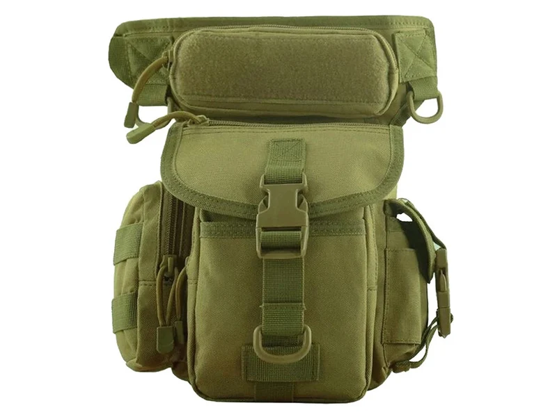 Taktische Militär Beintasche Hüfttasche Wasserdicht – Outdoor Tasche für Motorrad, Wandern, Camping, Angeln und Freizeit