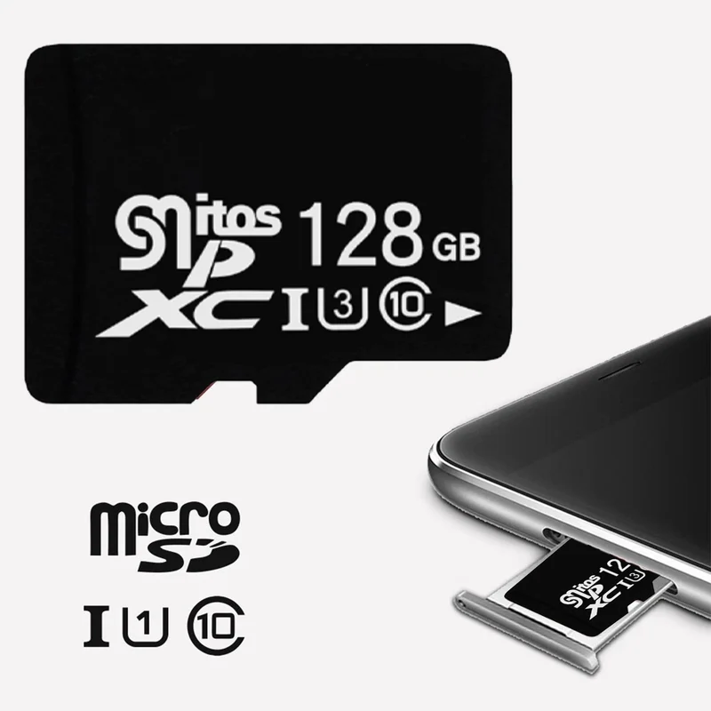 MicroSD Speicherkarte Class 10 TF Karte 4GB bis 256GB – Schnelle Speicherkarte für Smartphone, Tablet, Kamera & mehr