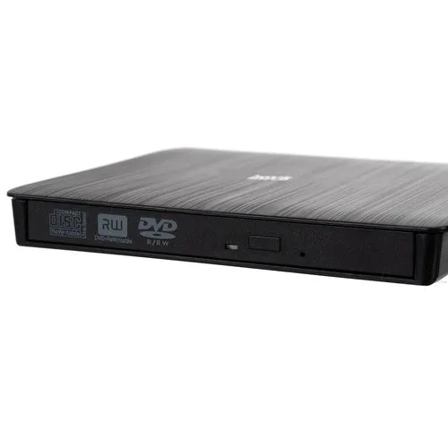 Externes USB CD DVD Laufwerk – Tragbarer Brenner & Player für PC, Laptop & Mac