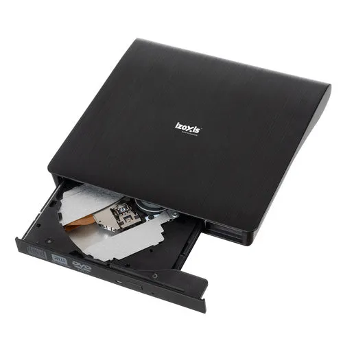 Externes USB CD DVD Laufwerk – Tragbarer Brenner & Player für PC, Laptop & Mac