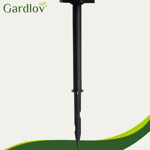 LED Solar Gartenstecker Eule warmweiß wetterfest Gartenleuchte Balkon Deko Außenleuchte