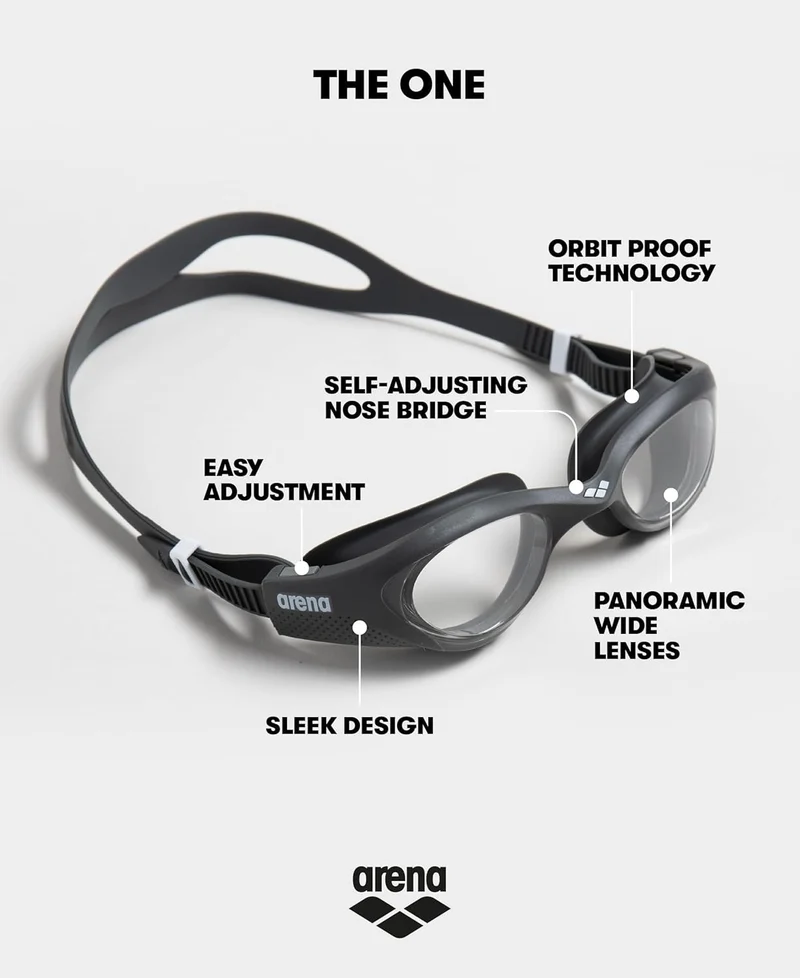 Arena The One Schwimmbrille für Erwachsene – Anti-Fog, UV-Schutz & Komfort