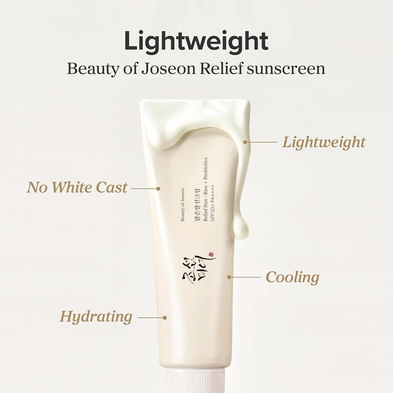 Beauty of Joseon Relief Sun SPF50+ Sonnencreme 50ml Reis & Probiotika