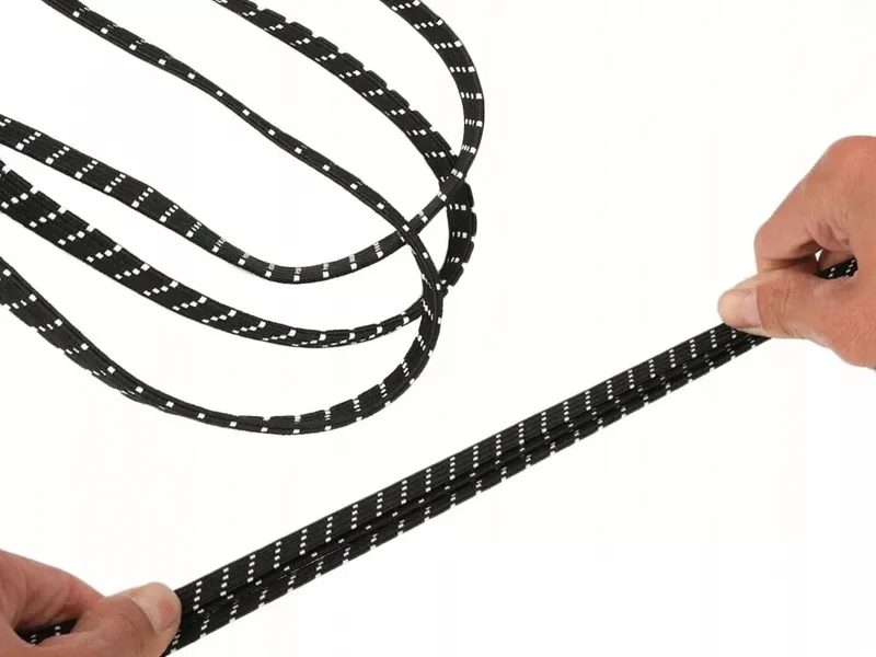 Fahrrad Gepäckspanner 60 cm – Spanngummi mit Metallhaken für Fahrrad, Camping und Transport