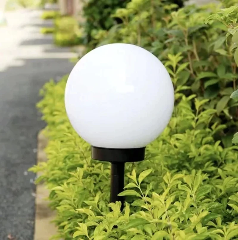 Solar Gartenleuchten Kugel 6er Set LED Außen – Dämmerungssensor IP44