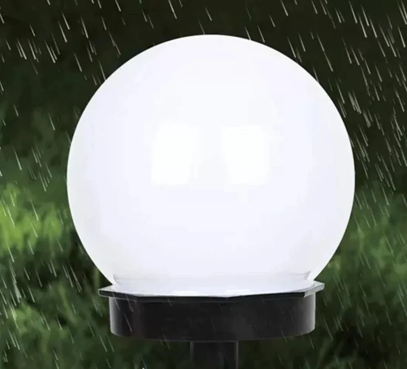 Solar Gartenleuchten Kugel 6er Set LED Außen – Dämmerungssensor IP44