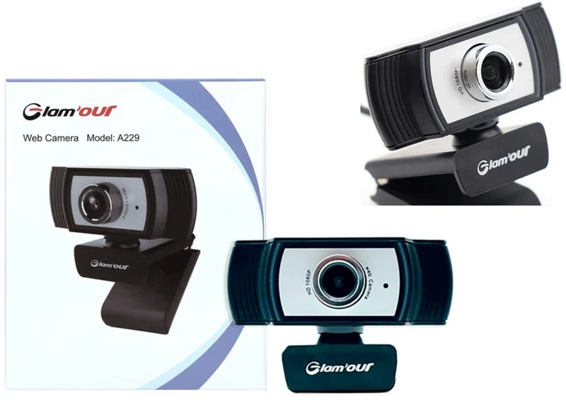 Webcam Full HD 1080p 2MP USB 2.0 PC Kamera Streaming Video Konferenz 🎥🎥🎥