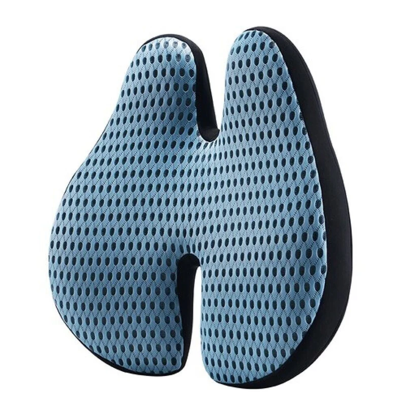 Memory Foam Lendenkissen Rückenstützkissen Lordosenstütze Bürostuhl Auto Ergonomisch - Sitzkissen