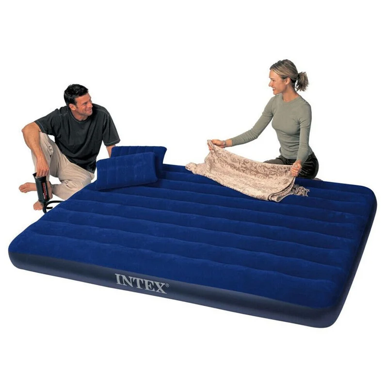 INTEX Classic Luftbett – Komfortables Gästebett & Camping Luftmatratze