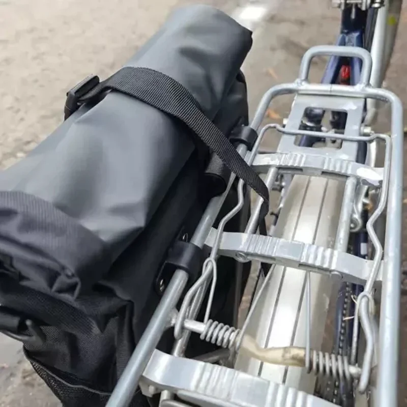 Fahrradtasche 15L wasserdicht Gepäckträger Tasche mit Schultergurt Reflektoren
