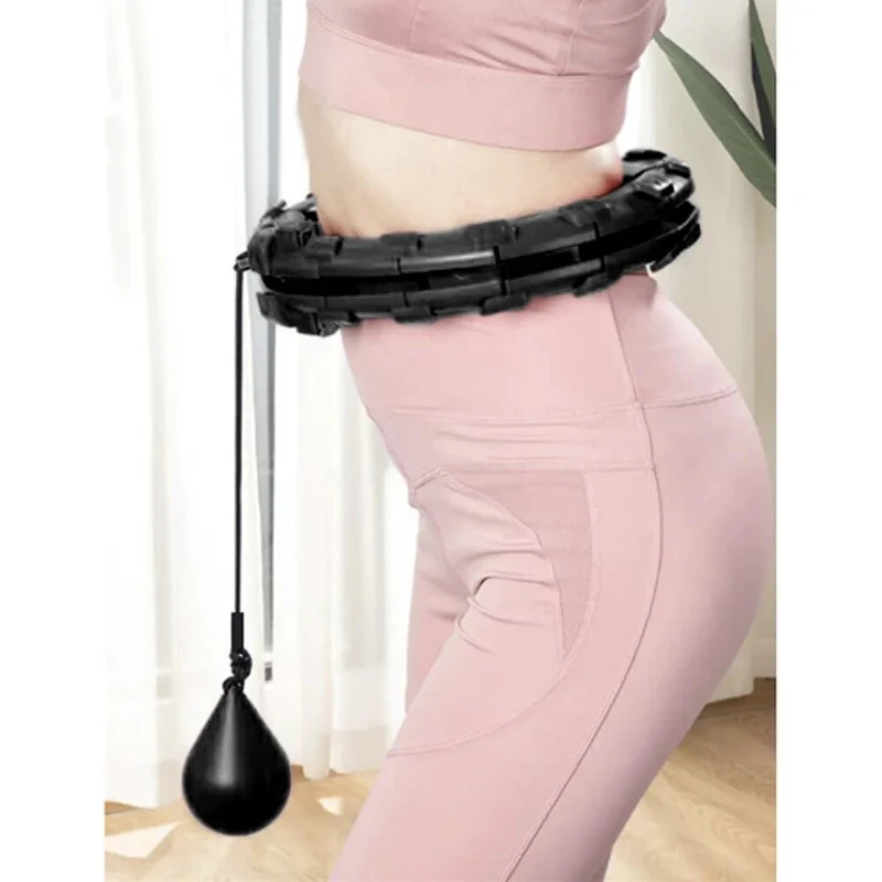 Hula-Hoop-Reifen mit Gewicht & Massage – Verstellbar, Fitness für Zuhause 💪💪💪