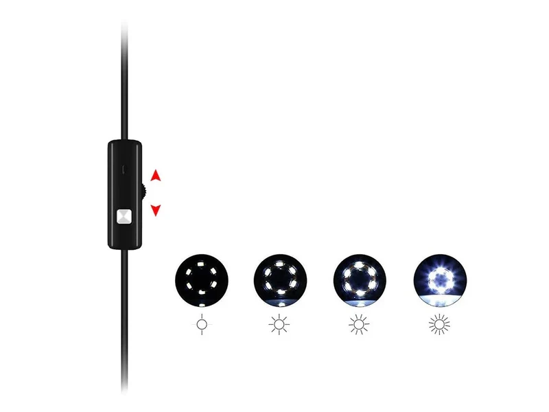 USB Endoskopkamera 5 m LED IP67 für Android & PC – 5,5 mm Inspektionskamera 🔧🔧