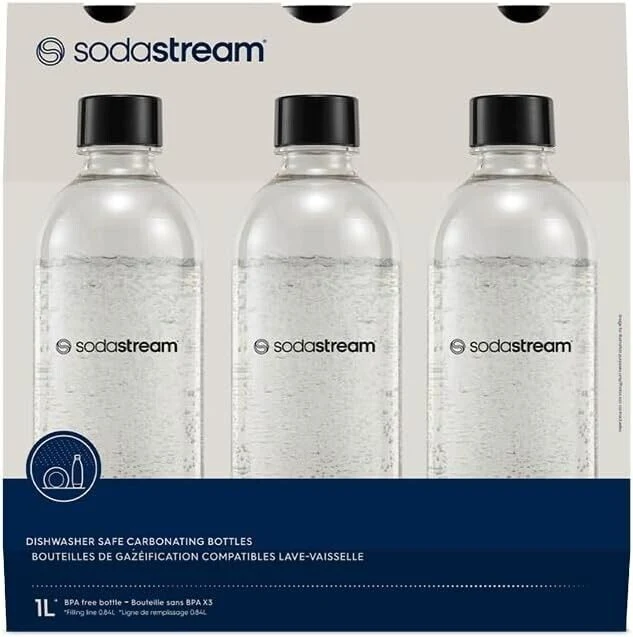 Sodastream Duopack Tritan 1L Ersatzflaschen Für Alle Gängigen Sodastream 3x1 L