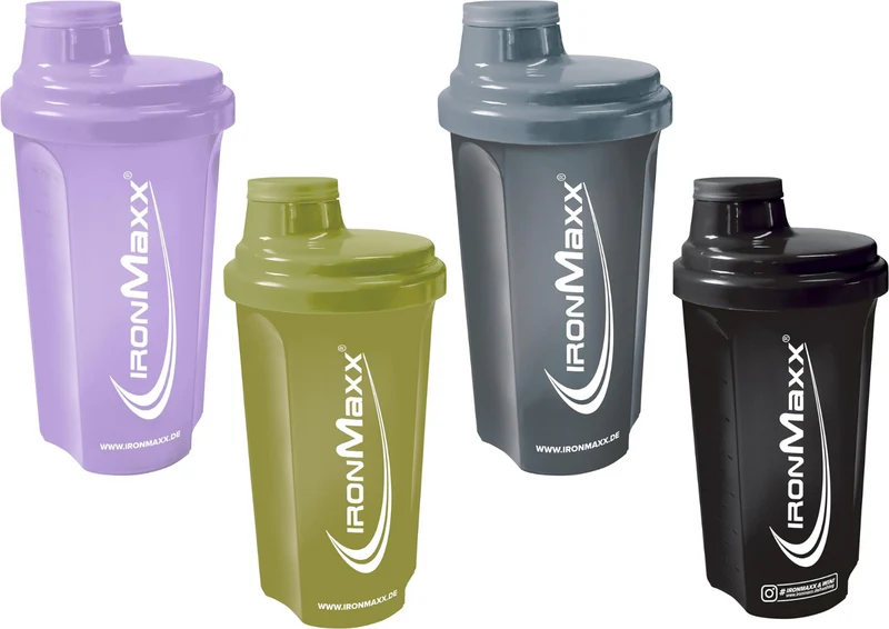 IronMaxx Eiweiß Shaker -mit Sieb & Schraubdeckel 700ml | Proteinshaker