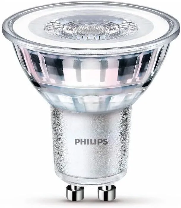 Philips LED Classic GU10 Lampe, 50 W, Reflektor, warmweiß, 1er Pack - 6er Pack