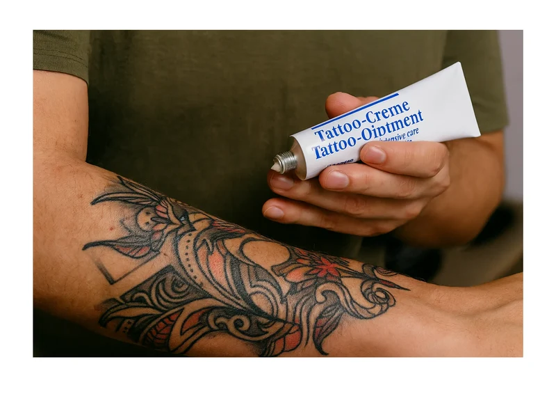 Pegasus Pro Tattoo Creme 25ml – Vegane Tattoo Pflege mit Cajeputöl & Dexpanthenol