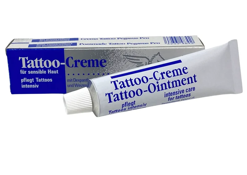 Pegasus Pro Tattoo Creme 25ml – Vegane Tattoo Pflege mit Cajeputöl & Dexpanthenol