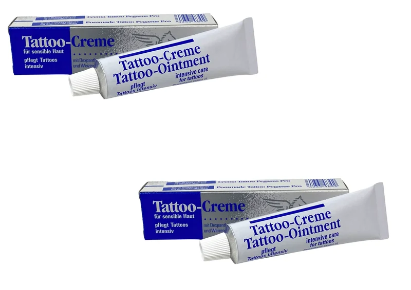 Pegasus Pro Tattoo Creme 25ml – Vegane Tattoo Pflege mit Cajeputöl & Dexpanthenol