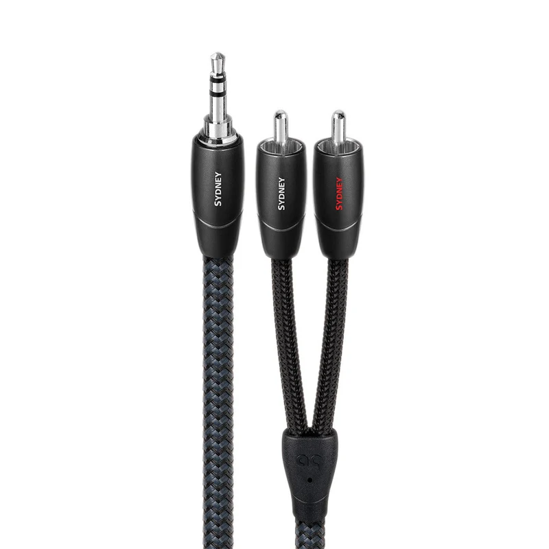 AudioQuest Sydney Interconnect Cable - 2.0 Meter - 3.5mm to RCA