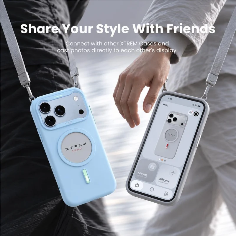 XTREM iPhone 18 Pro Max MagSafe Customisable Case (Mist Blue)