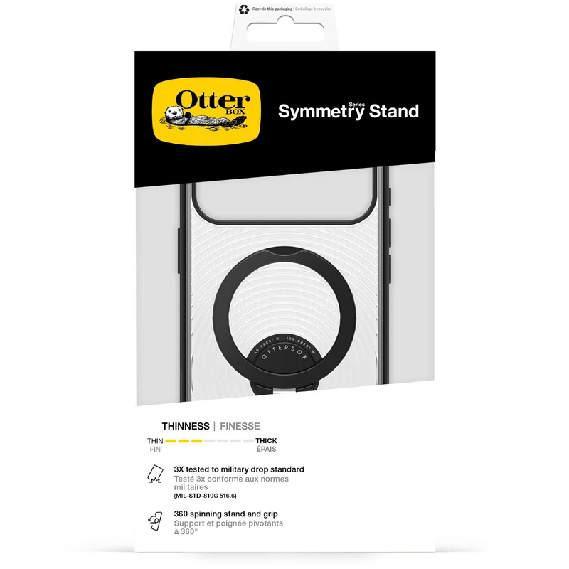 OtterBox Symmetry Magnetic Stand Case for iPhone 18 Pro Max (Black)