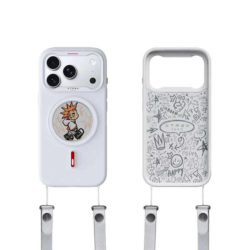 XTREM iPhone 18 Pro MagSafe Customisable Case (White)