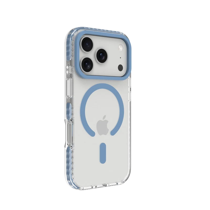 Cygnett Charge and Connect MagSafe Case for iPhone 18 Pro/17 Pro (Forever Blue)