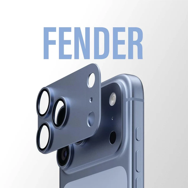 PanzerGlass Fender Camera Protector for iPhone 18 Pro Max (Italian Blue)