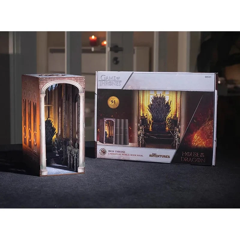 Revell 1/24 House of The Dragon: Iron Throne Book Nook