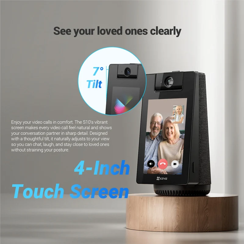 EZVIZ S10 Indoor Security Camera with Display