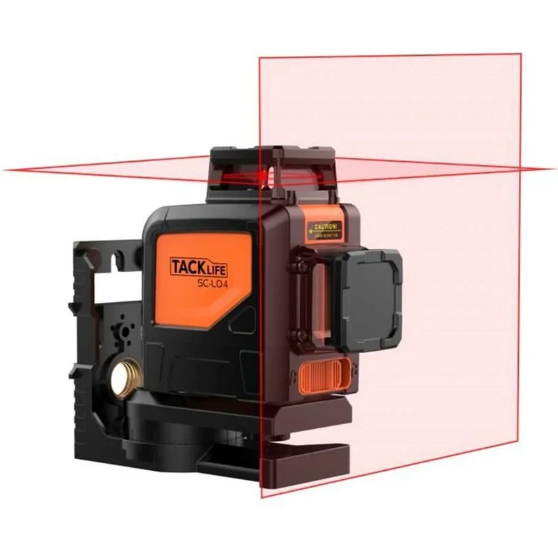 TACKLIFE SC-L04, Professionelles Kreuzlinien-Laser 30 m, 360 Grad/Weitwinkel