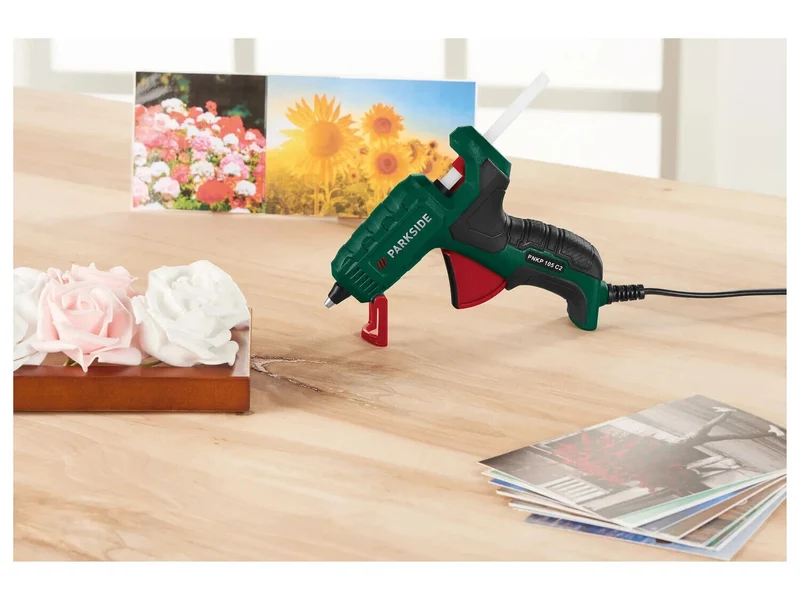 PARKSIDE® Klebepistole PNKP 105 B1 Heißklebepistole 105°C inkl 6 Klebestifte NEU
