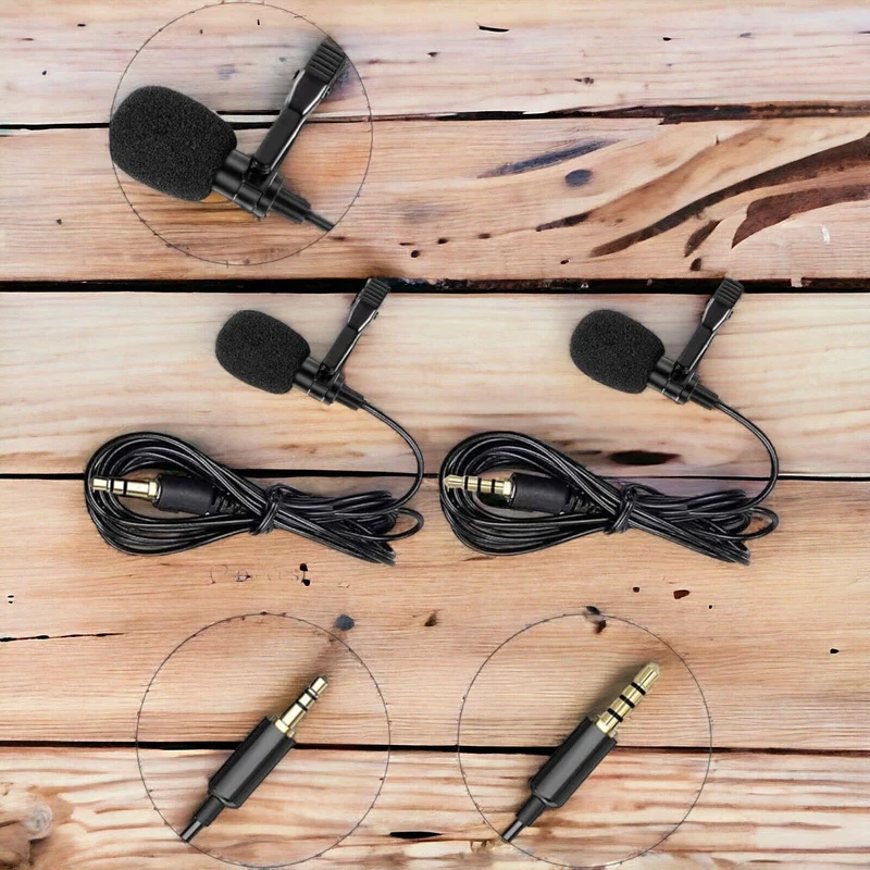 Lavalier Mikrofon, Omnidirectional Kondensator Lapel Mic
