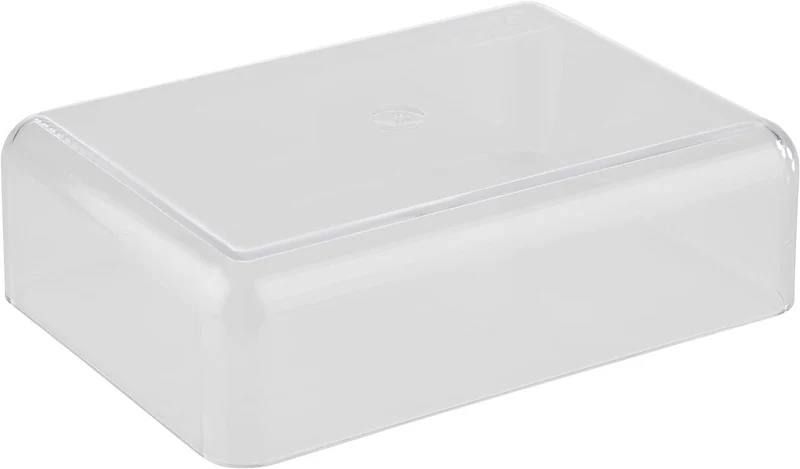 APS Edelstahl Butterdose für 250g Butter mit Deckel – Butterbehälter für Kühlschrank und Frühstückstisch