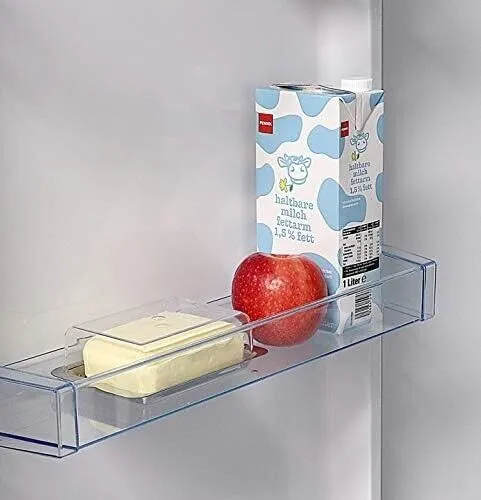 APS Edelstahl Butterdose für 250g Butter mit Deckel – Butterbehälter für Kühlschrank und Frühstückstisch