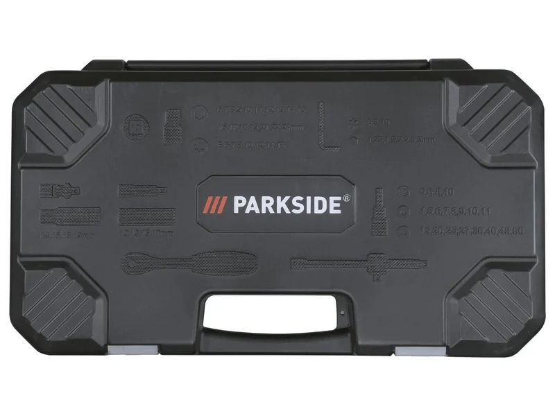 PARKSIDE® Steckschlüsselsatz 3/8 Zoll, 65-teilig PSSS 65 A1 neu