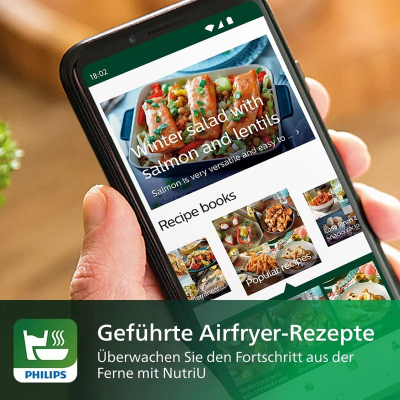 Philips Airfryer 5000 Serie XXL – 7,2L Heißluftfritteuse mit WLAN & 16 Funktionen