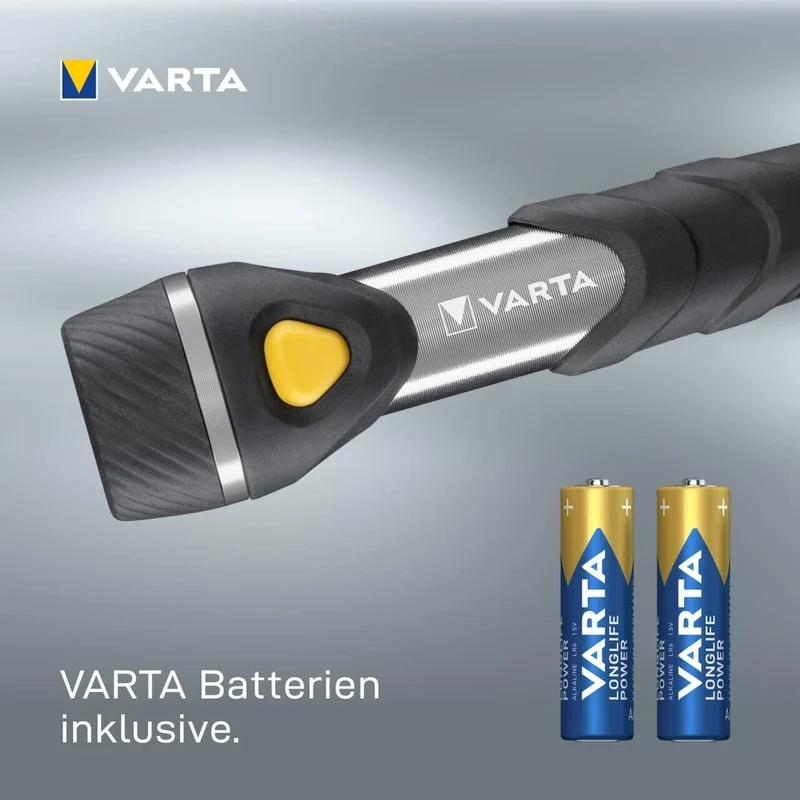 VARTA LED Taschenlampe mit 9 LEDs – 40 Lumen starke Multi-LED Leuchte