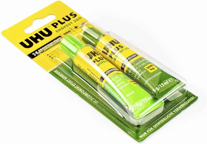 UHU Plus Endfest 300 2K Epoxidkleber 33g – für Metall Keramik Glas
