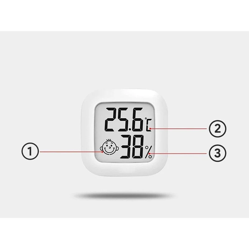 Digitales Thermometer Hygrometer – Raumthermometer für Temperatur & Luftfeuchtigkeit 🌡️🌡️🌡️