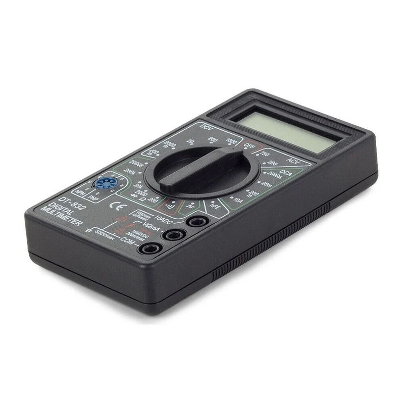 Digital Multimeter Stromprüfer Vielfach-Messgerät Voltmeter Spannungsmesser V Neu
